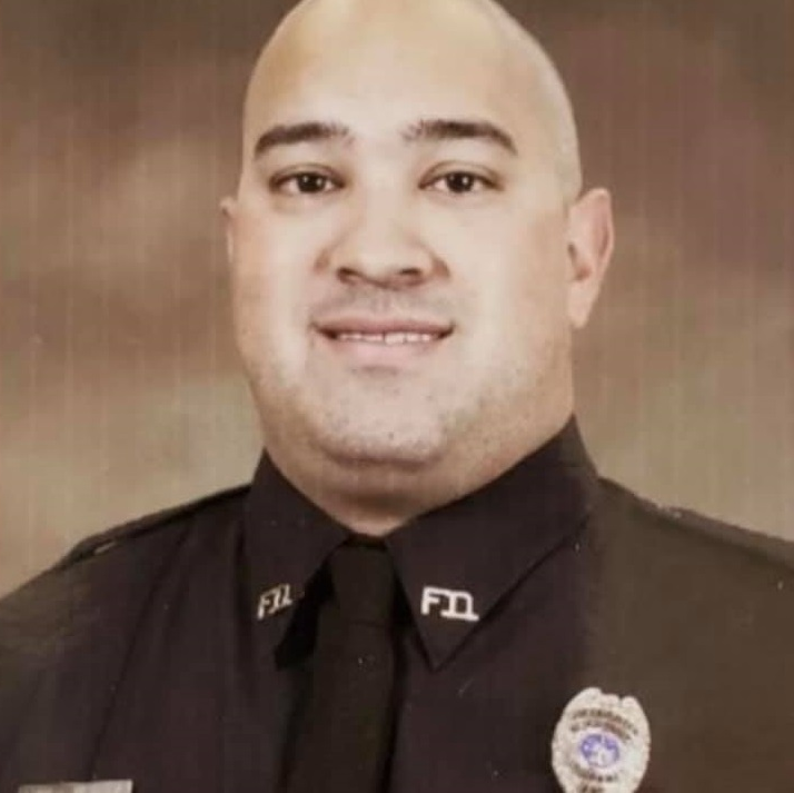 Lt. Edward Vazquez, who worked for the fire department at the NASA White Sands Test Facility in Las Cruces, NM.