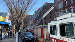 Eight FDNY firefighters were injured during a three-alarm fire at a Bronx apartment building that left at least one person dead Tuesday.