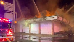 A two-alarm fire destroyed a former wedding chapel in Las Vegas on Jan. 12. One body was found the next day, and a second victim was discovered Saturday. A two-alarm fire destroyed a former wedding chapel in Las Vegas on Jan. 12. One body was found the next day, and a second victim was discovered Saturday.