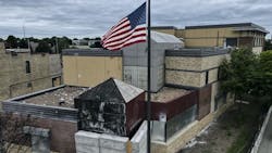 The Minneapolis Third Precinct held backup 9-1-1 equipment, but it was destroyed in last year's riots. The Minneapolis Third Precinct held backup 9-1-1 equipment, but it was destroyed in last year's riots.