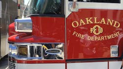 Oakland Fire Dept Apparatus Side (ca)