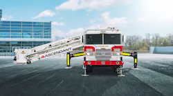Pierce celebrates the 200th sale of the Ascendant® 100’ Heavy-Duty Aerial Tower which will go into service with the West Babylon Fire Department in New York.