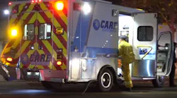 Pomona Ambulance Collision (ca)