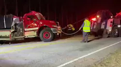 Zebulon Fire Apparatus Crash (nc)
