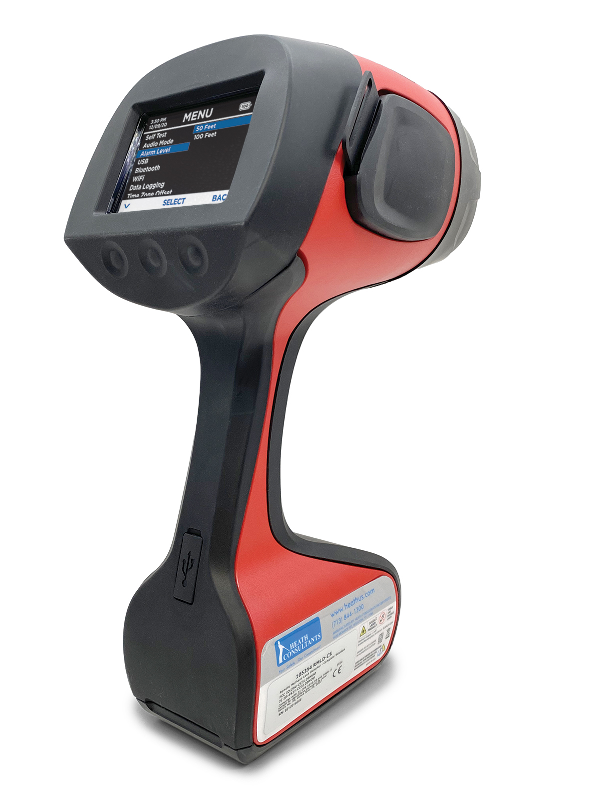 Instrument With Menu Screen