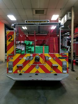 Each subsequent generation of the author’s department’s engines had a lower hosebed than the predecessor. Each subsequent generation of the author’s department’s engines had a lower hosebed than the predecessor.