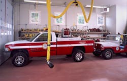 Integral-colored concrete flooring, such as that in the apparatus bays of the Montecito, CA, Fire Department&rsquo;s Station 2, is fade-resistant, but the flooring should have a broom or troweled finish, to provide a nonslip surface.