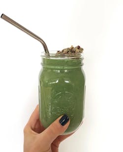 A smoothie also is a great option for incorporating vegetables into your diet. You