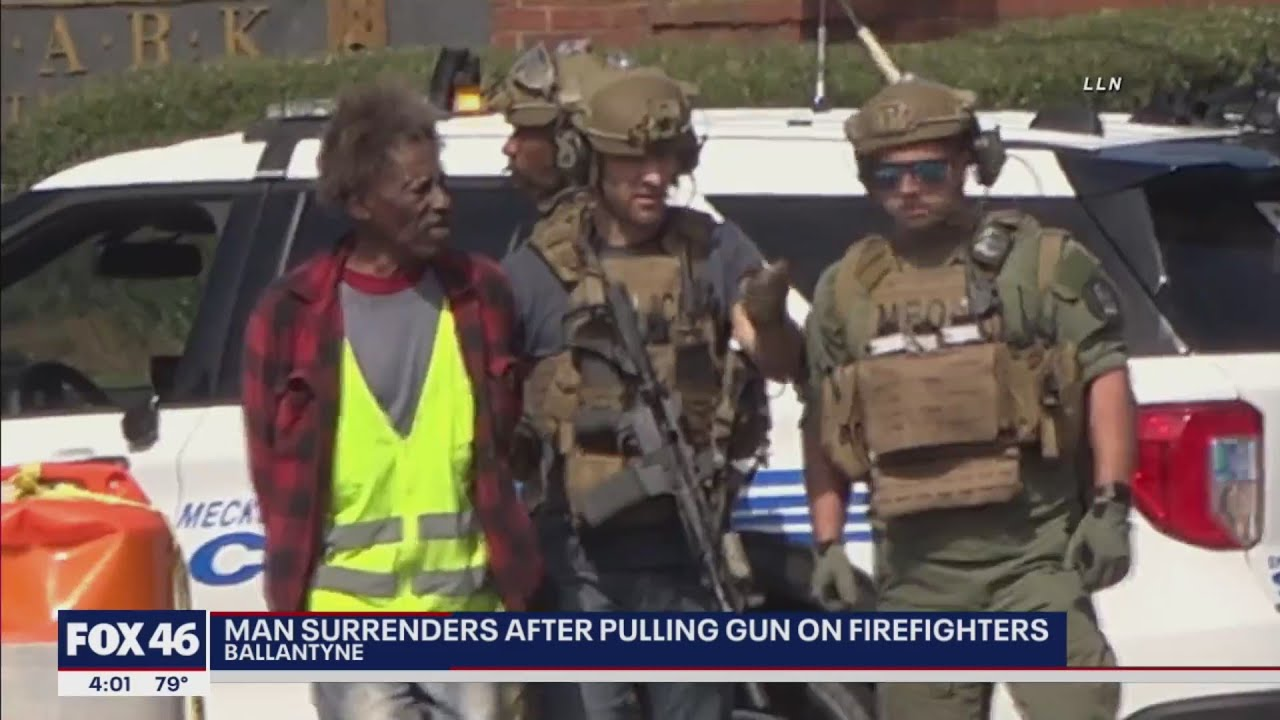 Man in Custody after Pulling Gun on NC Firefighters | Firehouse
