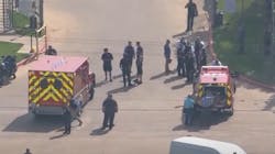 One person was killed and four were critically injured at a shooting at a Bryan, TX, industrial park Thursday. One person was killed and four were critically injured at a shooting at a Bryan, TX, industrial park Thursday.