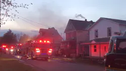 A Celoron, NY, homeowner is accused of ripping off a volunteer firefighter's breathing mask and arguing with crews at the scene of a house fire Monday. A Celoron, NY, homeowner is accused of ripping off a volunteer firefighter's breathing mask and arguing with crews at the scene of a house fire Monday.