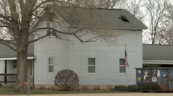 Lightning struck the home of a veteran Charles City, IA, firefighter early Tuesday, and the flames mostly were contained to the attic of the residence.