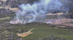 Two Viejas firefighters and a CAL FIRE firefighter suffered smoke inhalation while monitoring a prescribed fire in Cuyamaca Rancho State Park on Monday. Two Viejas firefighters and a CAL FIRE firefighter suffered smoke inhalation while monitoring a prescribed fire in Cuyamaca Rancho State Park on Monday.