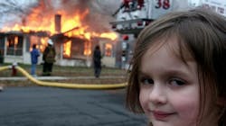 The original 'Disaster Girl' photo that sparked numerous memes has sold for $473,000 as non-fungible token. The original 'Disaster Girl' photo that sparked numerous memes has sold for $473,000 as non-fungible token.