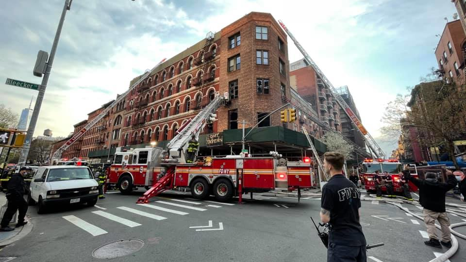 Fdny 3 Alarm Greenwich Village Fire (nyc)