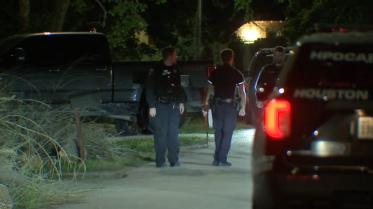 A man with a rifle repeatedly threatened Houston firefighters after they revived him from an overdose late Tuesday.
