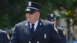 Jim Brooks, second assistant chief with the Whitehall, NY, Volunteer Fire Co.