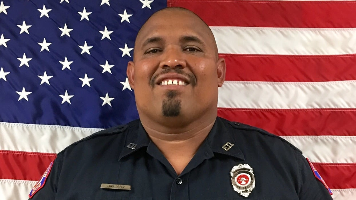 West Benton, WA, Fire Rescue firefighter Luis Lopez, 42.