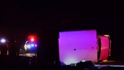 Four people were injured when an SUV collided with a Montcalm County ambulance in Oakfield Township on Monday. Four people were injured when an SUV collided with a Montcalm County ambulance in Oakfield Township on Monday.