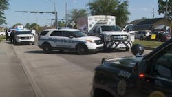 Three people were injured after a New Orleans EMS ambulance was stolen from Touro Infirmary on Thursday. Three people were injured after a New Orleans EMS ambulance was stolen from Touro Infirmary on Thursday.