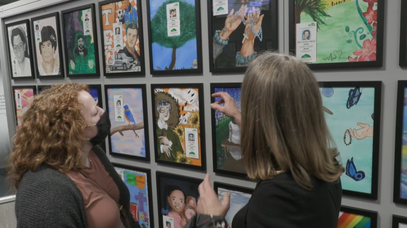 'Remembering Through Art' is one of two new exhibits opening at the Oklahoma City National Memorial & Museum on Monday, the 26th anniversary of the bombing that kill 168 people.