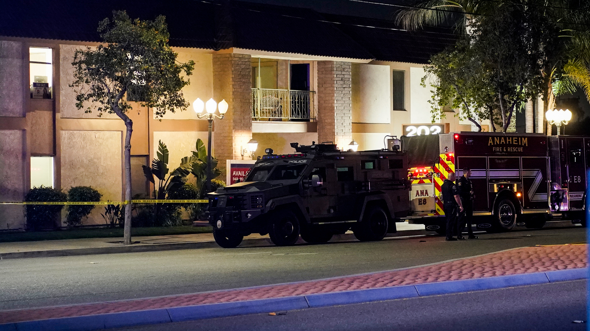Four people, including a child, were killed in a mass shooting at an Orange, CA, office complex Wednesday.