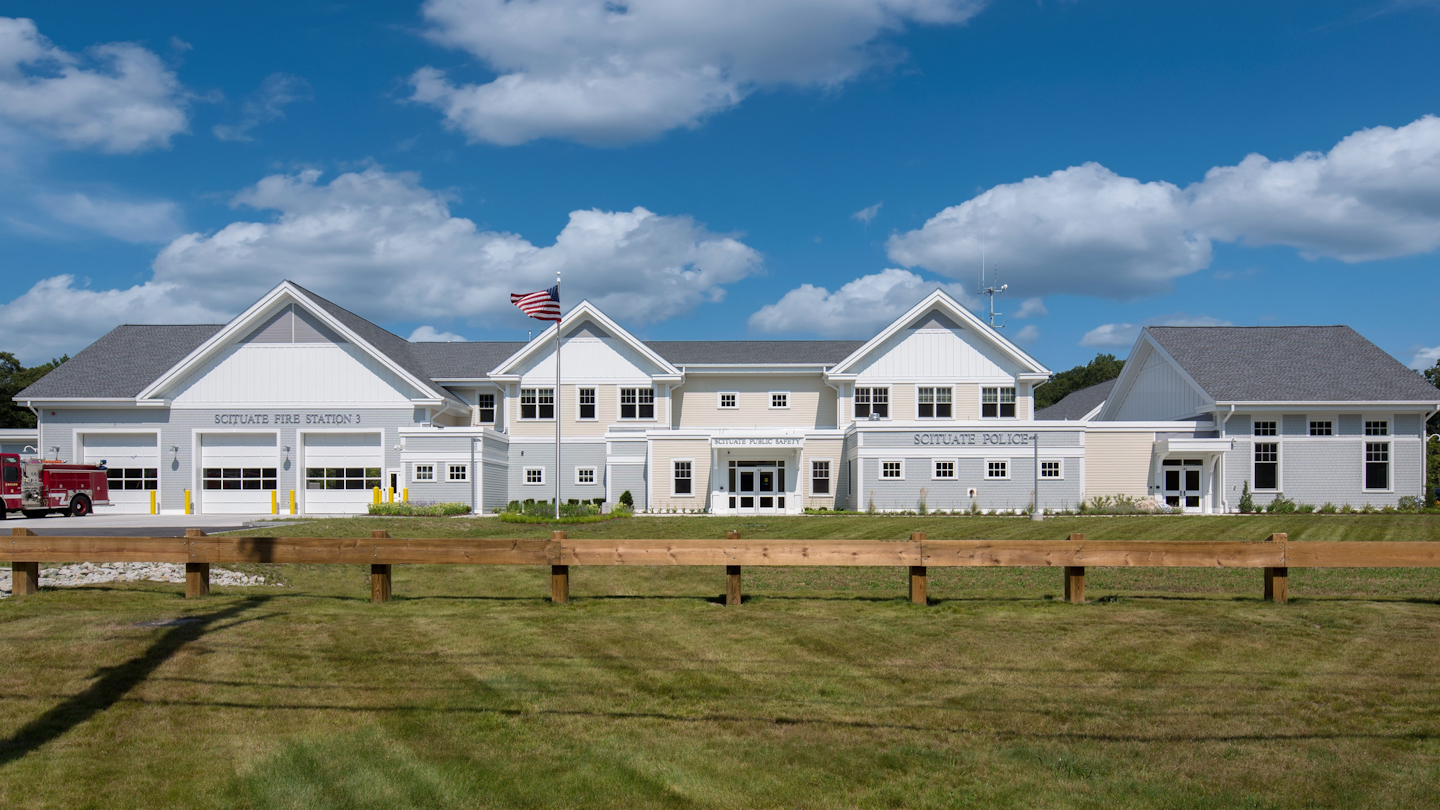 In Quarters Scituate, MA, Public Safety Complex Firehouse