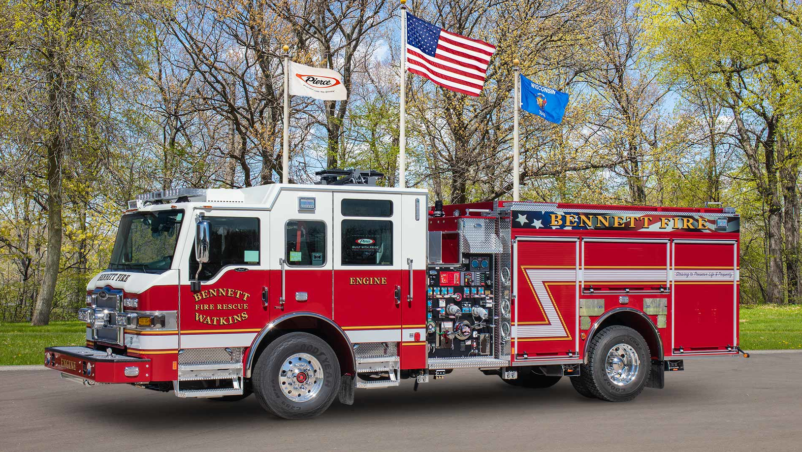 Delivery CO, Custom Pumper Firehouse