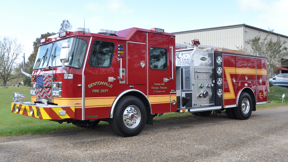 Delivery Bentonville, AR, Custom Pumper Firehouse