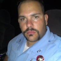 Bastrop, TX, Assistant Fire Chief Eric DeArmitt.