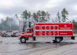 RedLine Gear Cleaning created its Mobile Extraction Unit (MEU) to facilitate an on-premises gear-cleaning service to hasten the cleaning and inspection of turnout gear. The Massachusetts Department of Fire Service was impressed and purchased a vehicle from RedLine to manage and clean all of the PPE for the Massachusetts Fire Academy. RedLine Gear Cleaning created its Mobile Extraction Unit (MEU) to facilitate an on-premises gear-cleaning service to hasten the cleaning and inspection of turnout gear. The Massachusetts Department of Fire Service was impressed and purchased a vehicle from RedLine to manage and clean all of the PPE for the Massachusetts Fire Academy.