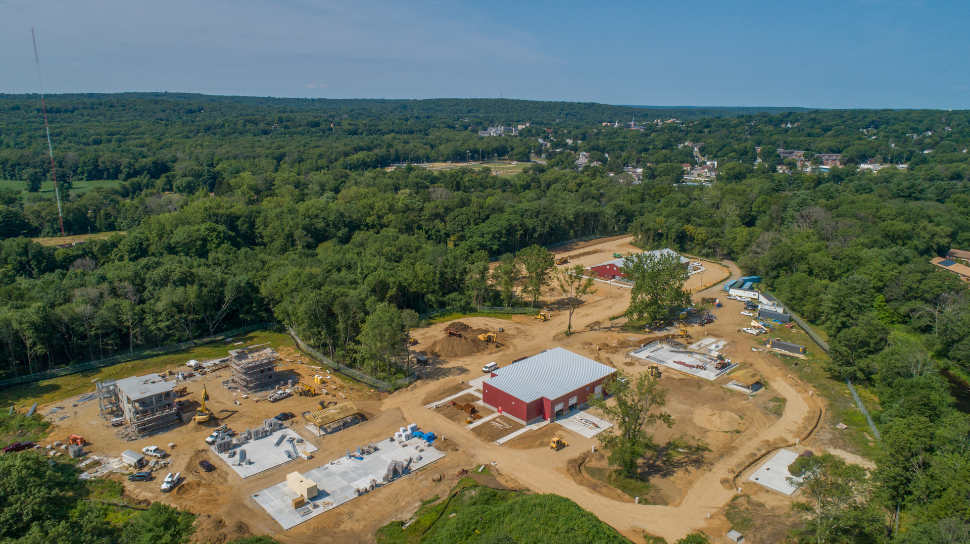 In Quarters Eastern (Willimantic) CT Fire School Firehouse