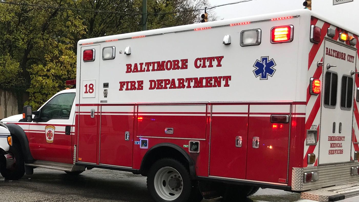 Baltimore City Ambulance Md 6092a1b1b64ba
