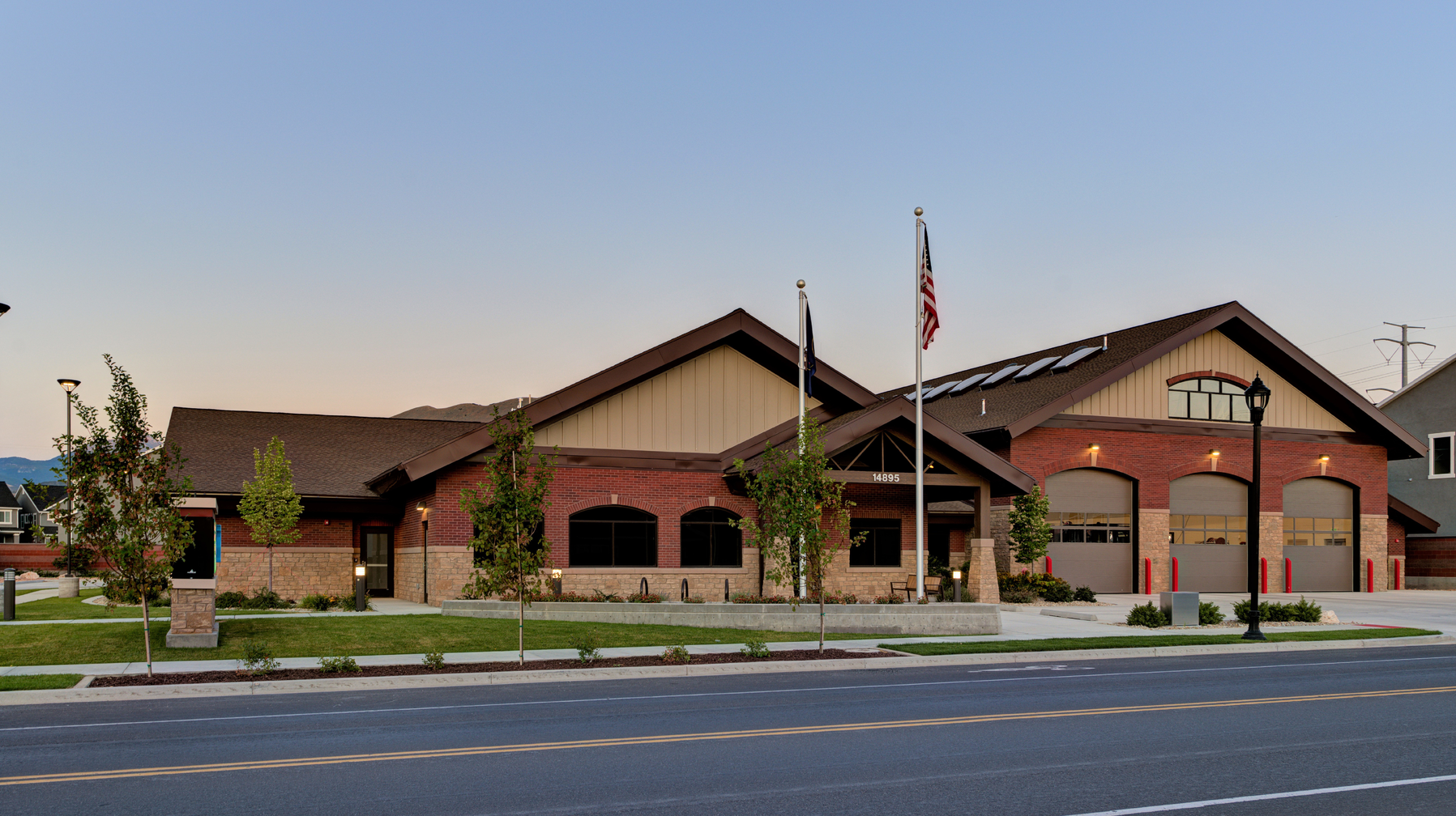 Bluffdale Fire Station No 92 Overall Exterior 60a3c0ca74dae