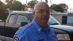 La Grange, NC, volunteer firefighter Charles Spry.