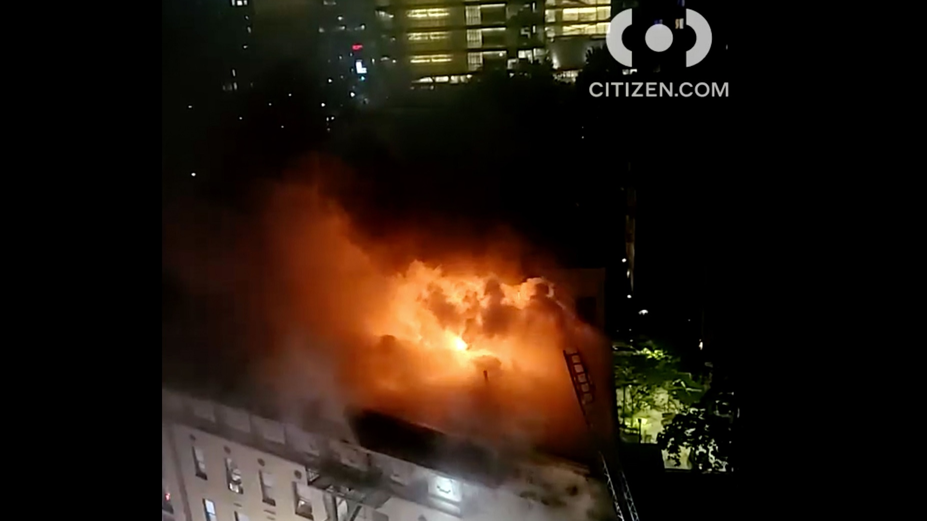 A 91-year-old woman died of smoke inhalation from a fire that broke out in an apartment building in the Bronx, injuring an FDNY firefighter and 10 other people early Wednesday.