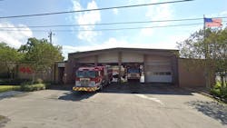 Houston Fire Department's Station 46. Houston Fire Department's Station 46.