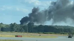 A Black Hawk helicopter crashed near the Leesburg, FL, Airport during a training exercise Tuesday.