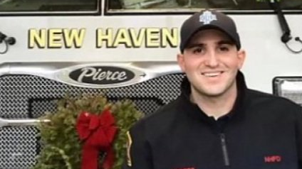 New Haven, CT, firefighter Ricardo Torres Jr., 30.