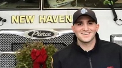 New Haven, CT, firefighter Ricardo Torres Jr.