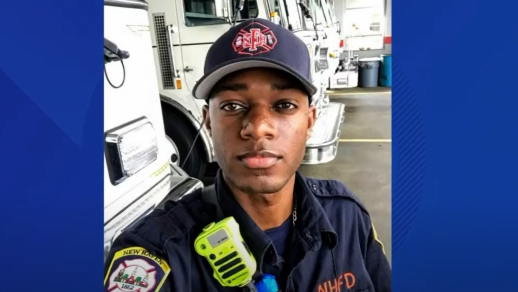 New Haven, CT, Fire Department Lt. Samod 'Nuke' Rankins.