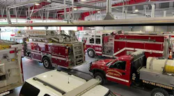 Streetsboro, OH, Fire Department's new station features two apparatus bays, one for EMS vehicles and another for fire vehicles.