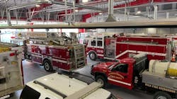 Streetsboro, OH, Fire Department's new station features two apparatus bays, one for EMS vehicles and another for fire vehicles. Streetsboro, OH, Fire Department's new station features two apparatus bays, one for EMS vehicles and another for fire vehicles.