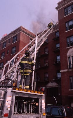 An apparatus committee must review and consider the structural conditions in the response district to determine the appropriate style and model of aerial ladder or tower. An apparatus committee must review and consider the structural conditions in the response district to determine the appropriate style and model of aerial ladder or tower.
