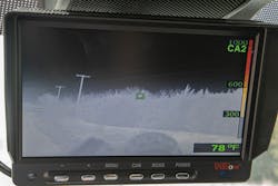 Thermal imaging cameras (TICs) that are built into wildland apparatus are useful in aiming remote-controlled monitors when smoke is thick. Thermal imaging cameras (TICs) that are built into wildland apparatus are useful in aiming remote-controlled monitors when smoke is thick.