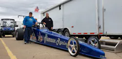 Niemann and his dad, Greg, build their own engines and transmissions and do much of the fabrication and the mechanical aspects on the race car. Niemann and his dad, Greg, build their own engines and transmissions and do much of the fabrication and the mechanical aspects on the race car.