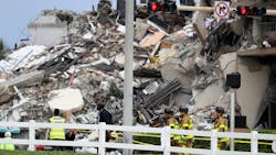 Firefighters at the scene of the deadly Champ Firefighters at the scene of the deadly Champ