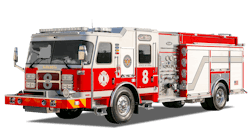 The new custom Cyclone pumpers for Sarasota County, FL, boasts 27 inches of seating width area for the driver and officer. The new custom Cyclone pumpers for Sarasota County, FL, boasts 27 inches of seating width area for the driver and officer.