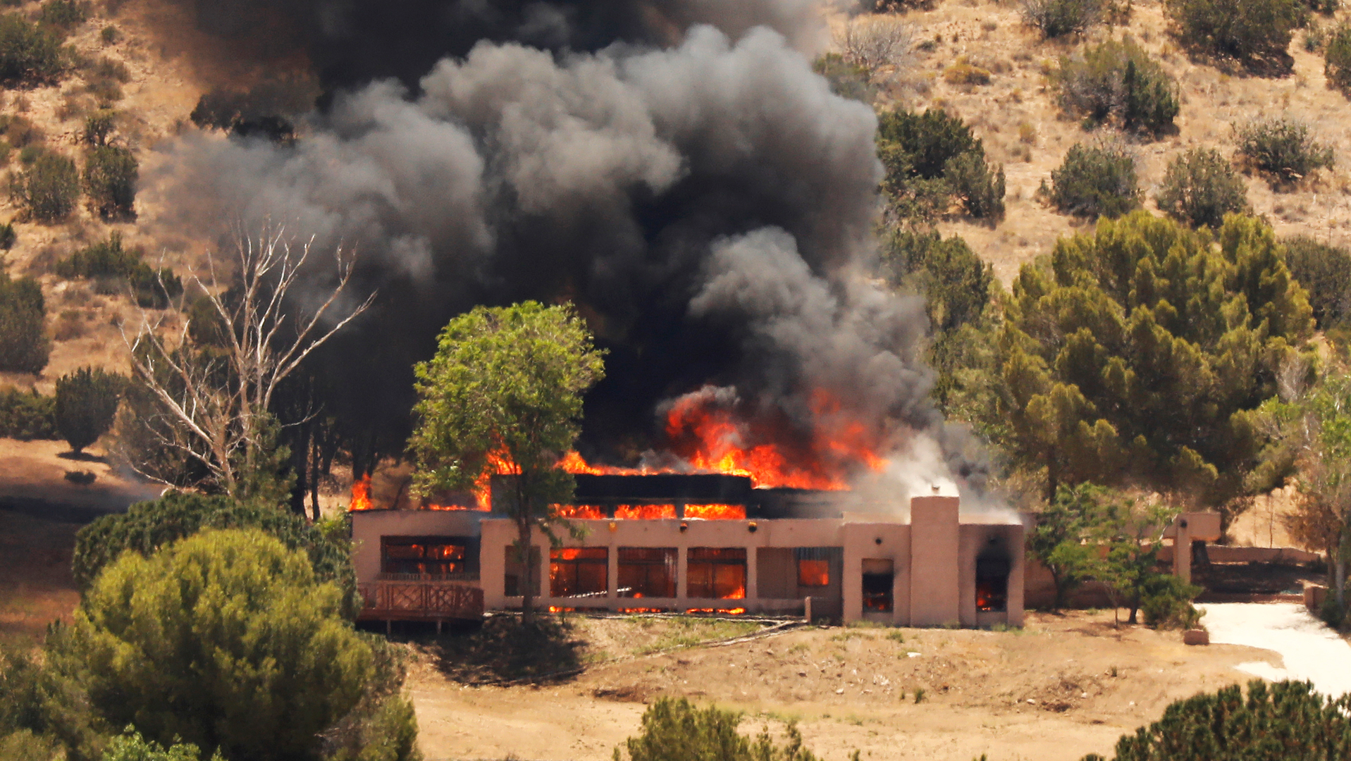 An off-duty Los Angeles County firefighter is accused of fatally shooting a fellow firefighter and critically wounding a fire captain at the department's Agua Dulce station Tuesday before he fled to his Action home, which he intentionally set on fire before taking his own life.