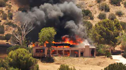 An off-duty Los Angeles County firefighter is accused of fatally shooting a fellow firefighter and critically wounding a fire captain at the department's Agua Dulce station Tuesday before he fled to his Action home, which he intentionally set on fire before taking his own life.